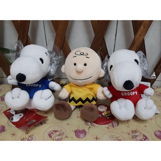 史努比玩偶 查理布朗娃娃 史努比娃娃 SNOOPY 6吋 查理布朗snoopy 史努比娃娃 絨毛娃娃 生日禮物 超軟Q