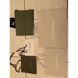 （點開敘述看優惠）Longchamp/Marc Jacobs/Chen Chun選物店/All Saints品牌小紙袋