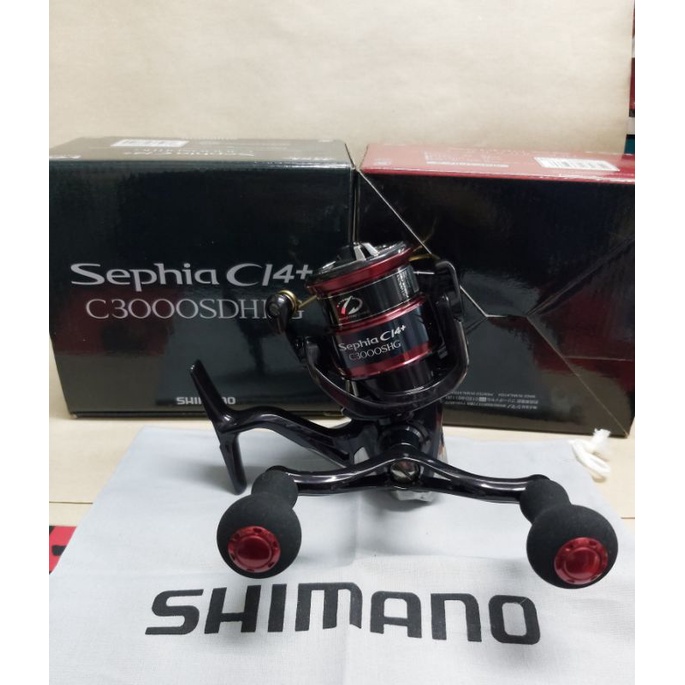 SHIMANO 2017 Sephia CI4+ C3000SDHHG 高階 軟絲路亞 捲線器 海釣 附支撐棒/支腳