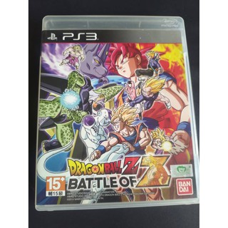 【七龍珠 Z Z 戰 Dragon Ball Z Battle Of Z】PS3 二手遊戲片出清 初回版 日本
