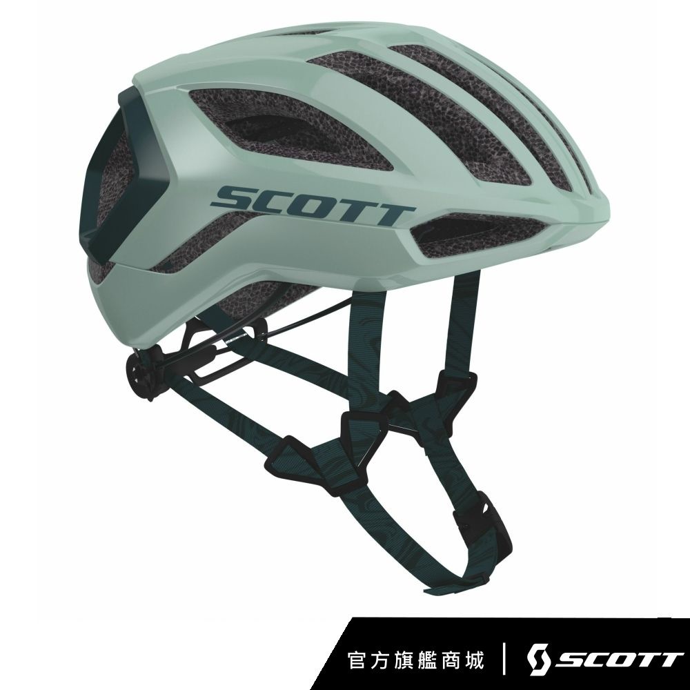 SCOTT 超輕量全能型競賽級安全帽 [礦物綠]
