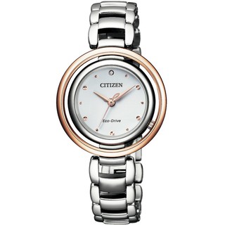 CITIZEN星辰錶 CITIZEN L系列 光動能女錶 EM0668-83A/30.5mm