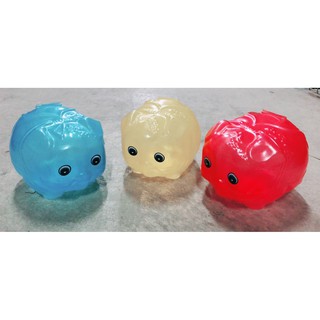 臺灣製 2號 3號 4號 豬公 存錢筒 豬公 透明豬撲滿