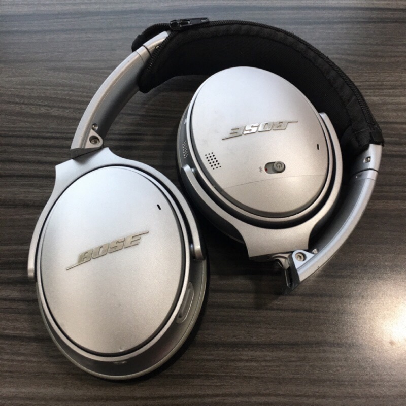 Bose QC 35 II 降噪耳機 藍芽耳機 無線Wireless, 銀色