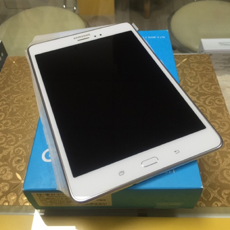 三星 Galaxy Tab A 8.0 P355  8吋 四核 平板 白色 LTE版 可通話 僅拆封測試等同新機 促銷賣 售6500元