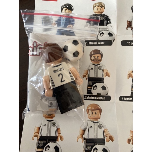 Lego 德國足球隊 世足賽 71014 2號
