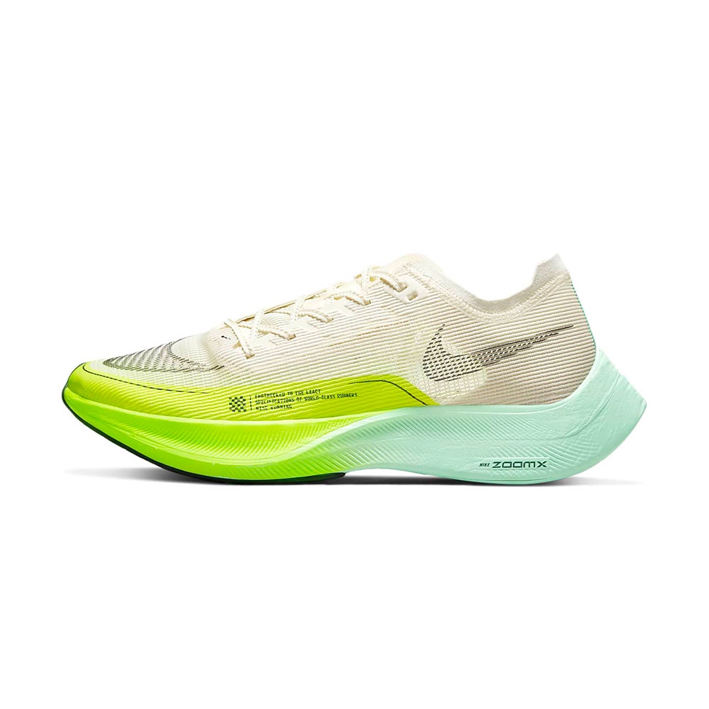 Nike ZoomX Vaporfly Next% 2 男 淺綠 氣墊 競速 運動 慢跑鞋 DV9428-100