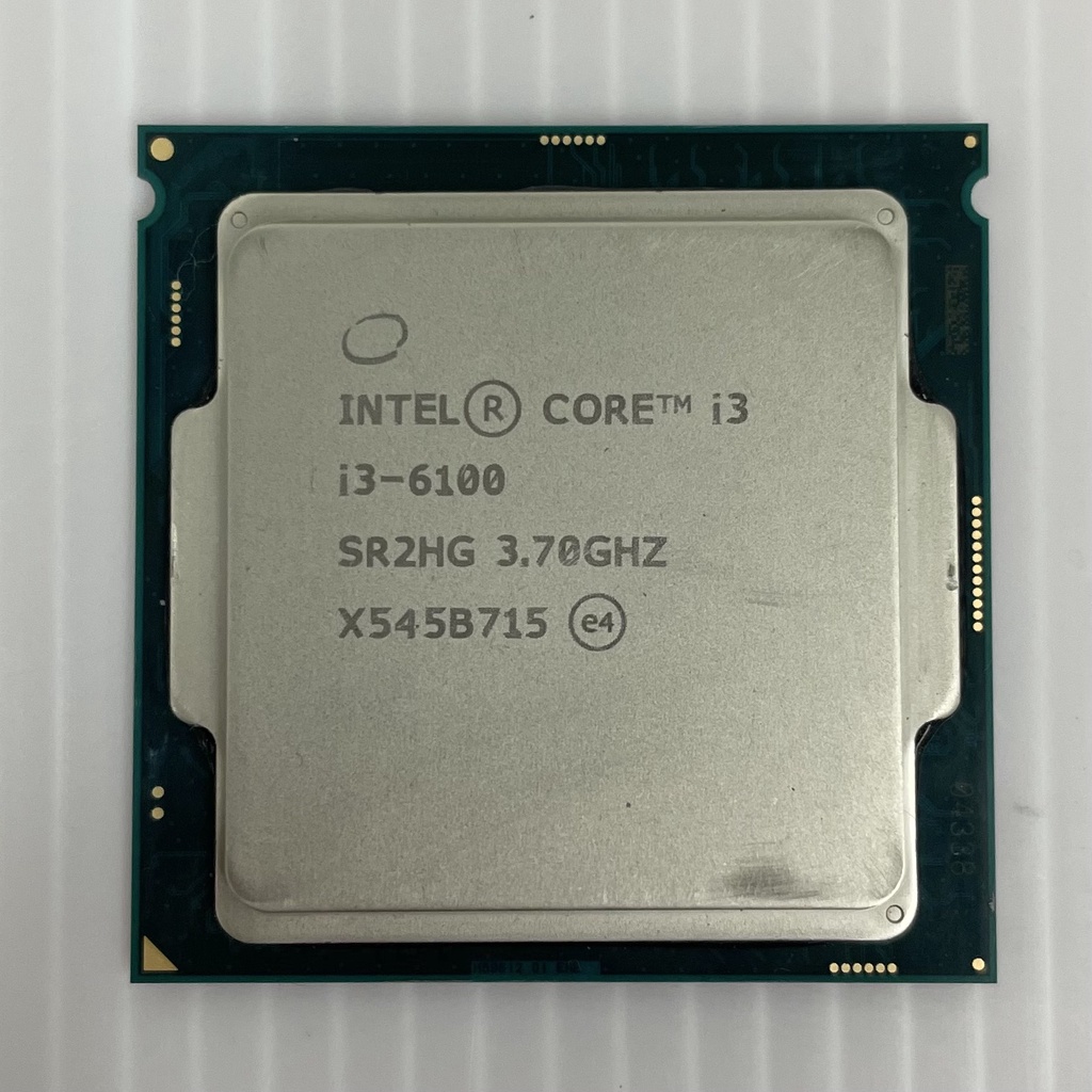 【CPU】intel Core i3六代 i3-6100 1151腳位
