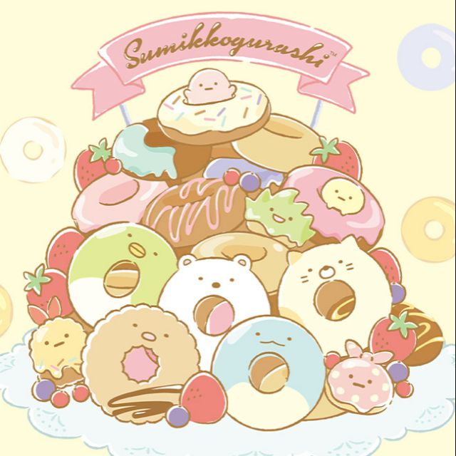 2020日版 現貨 Sumikkogurashi 角落生物 角落小夥伴 甜甜圈系列  一番賞 小方巾 吊飾 小盤子