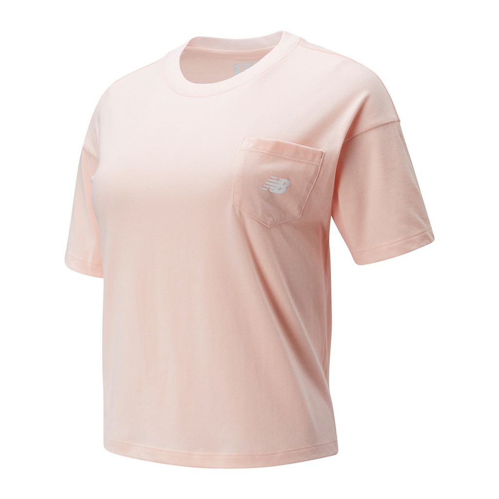 New Balance Oversized女款粉色短袖上衣-NO.WT01840PSA