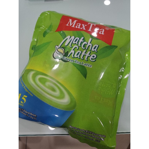 【印尼】MAX TEA 抹茶拿鐵 MATCHA LATTE