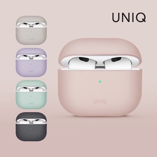 UNIQ Lino 素色簡約液態矽膠藍牙耳機保護套 AirPods 3【LifeTech】