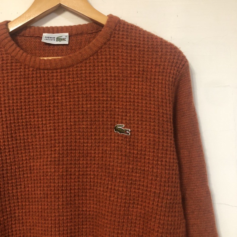Lacoste vintage 毛衣 日本製 1月