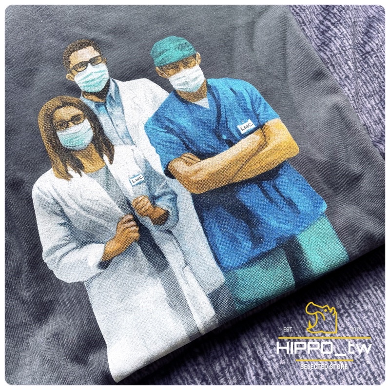 【hippo_tw】LMC MEDICAL WORKERS TEE 短袖 口罩 醫護人員