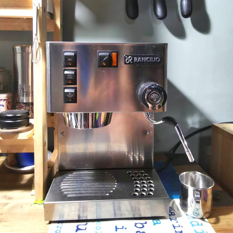 RANCILIO Silvia 義大利進口 半自動義式咖啡機 二手狀況佳 非冰滴咖啡 非手沖 非 V60