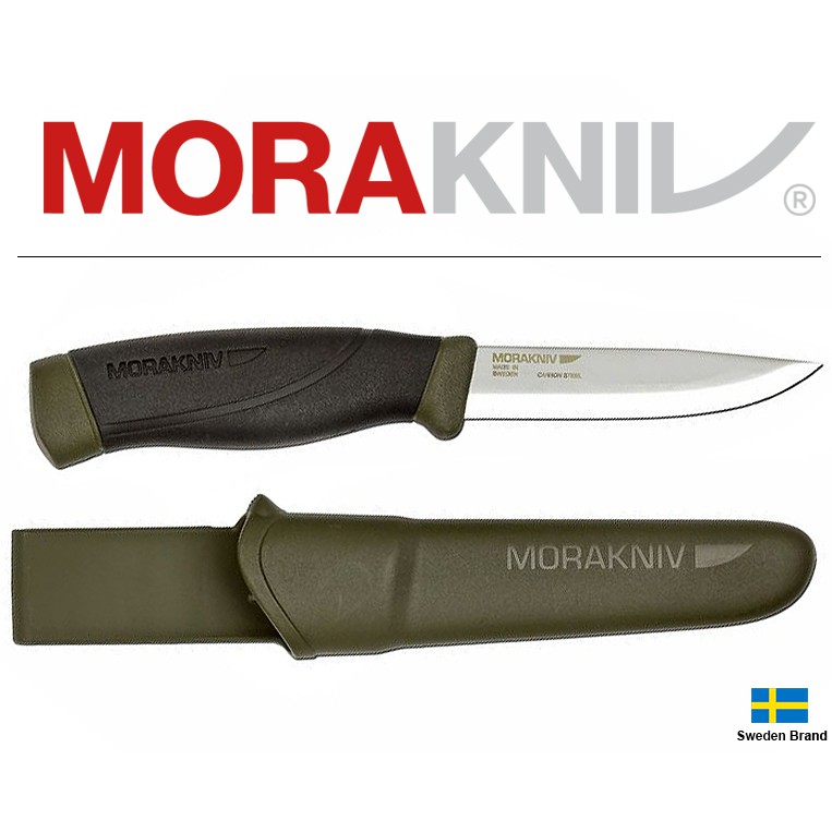 Morakniv瑞典莫拉刀Companion MG Heavy Dusty 碳鋼10.4cm刃長【Mor12210】