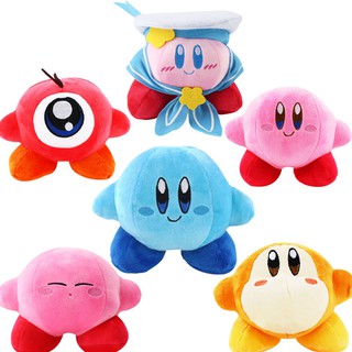 現貨 6款 任天堂經典遊戲 星之卡比 Kirby 柯比 瓦豆魯迪波普之星勇者毛絨填充模型玩具娃娃沙發抱枕裝飾孩子生日禮物