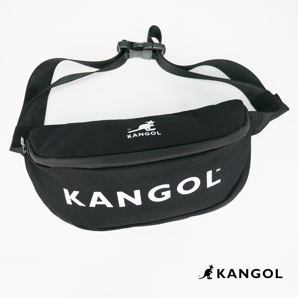 KANGOL 袋鼠 胸包 斜背包 肩背包 腰包 長背包 寬背帶胸包 防水腰包 6055380720