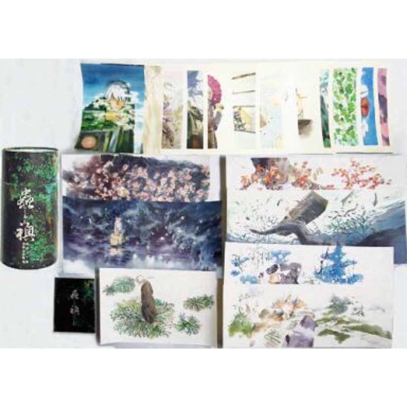 蟲師 二十景漆原友紀画集 蟲襖 蝦皮購物