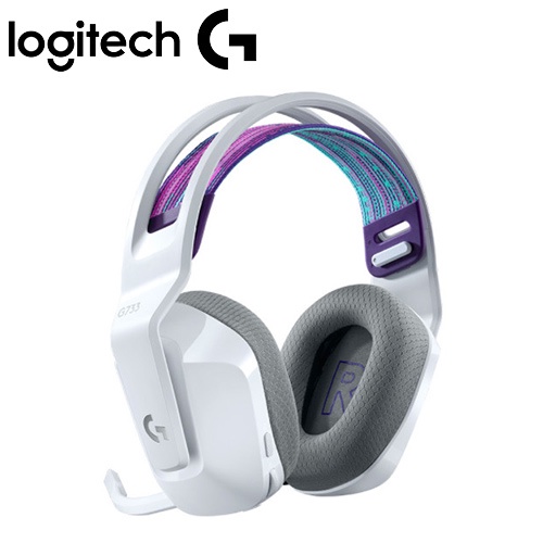 Logitech 羅技 G733 RGB炫光無線電競耳機麥克風 白原價4690(省1000)