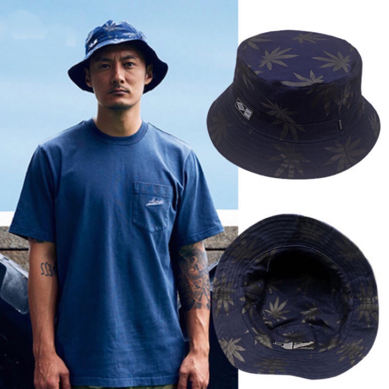 【 Gshop.】雙面麻葉盆帽余文樂同款漁夫帽子出遊遮陽防曬帽衝浪帽