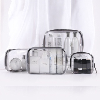 透明防水化妝包 ins收納包 高顔值化妝品收納盒 旅行便攜手提袋 手提收納包 包中包化妝包 網狀收納包 收納包