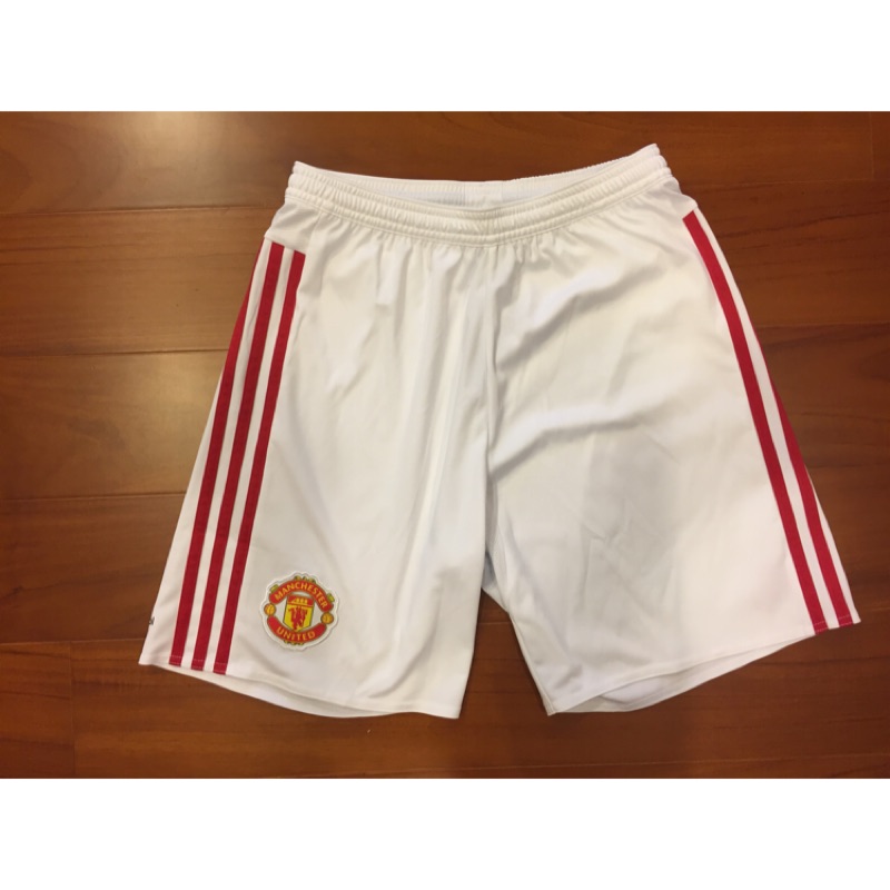 Adidas climacool Manchester United 英超 紅魔 曼聯 俱樂部 足球 運動 短褲 S號