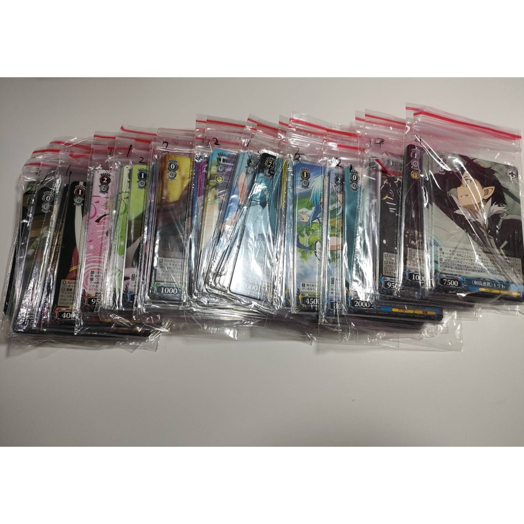 ''二手古屋''刀劍神域(附卡套).桐人.詩乃.亞絲娜.有紀..等