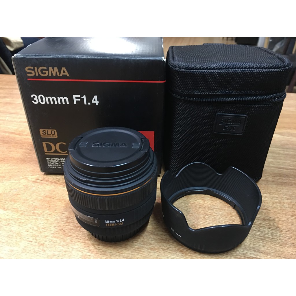 二手 鏡頭 Sigma 30mm F1.4 EX DC HSM for Canon 大光圈