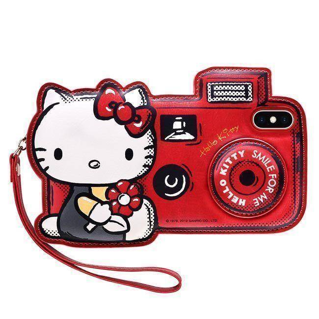 GARMMA 永橙 Hello Kitty 皮革造型保護套 旅行相機【魔力電玩】