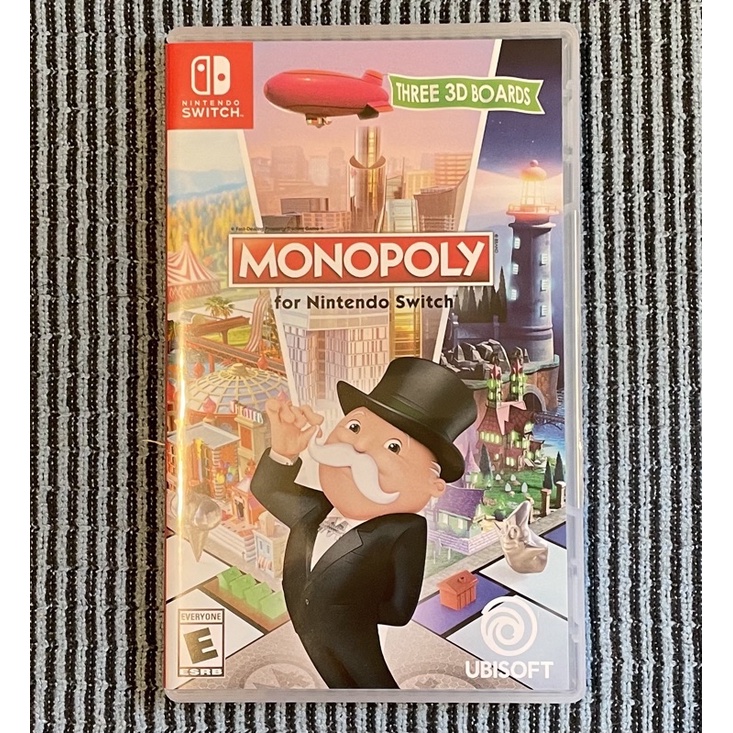 NS SWITCH 地產大亨(大富翁遊戲) 英日文美版 Monopoly (二手）