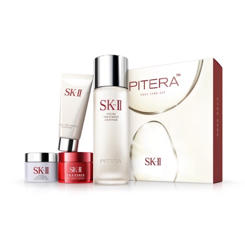 《全新正品》SK-II 經典入門組 PITERA 青春露 卸妝蜜 潔面乳 活膚霜