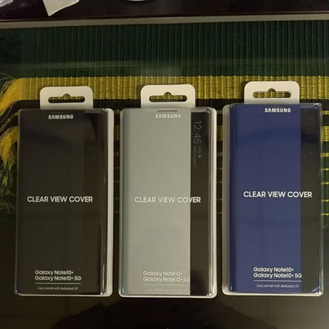 三星 Samsung Galaxy Note10+ 原廠全透視感應皮套 原廠盒裝