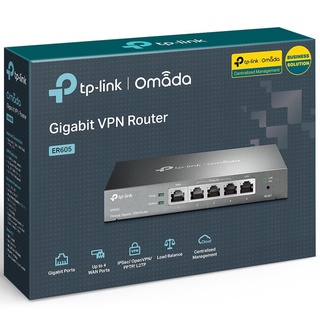 負載平衡 TP-Link TL-ER605 (TL-R605) Omada VPN 寬帶 4 WAN 千兆