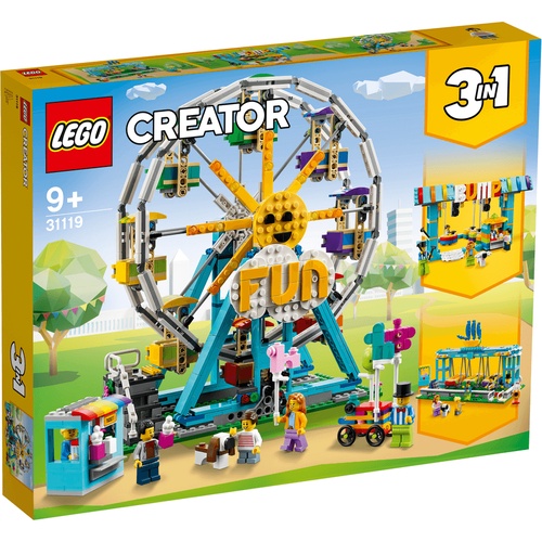 【宅媽科學玩具】LEGO 31119 摩天輪