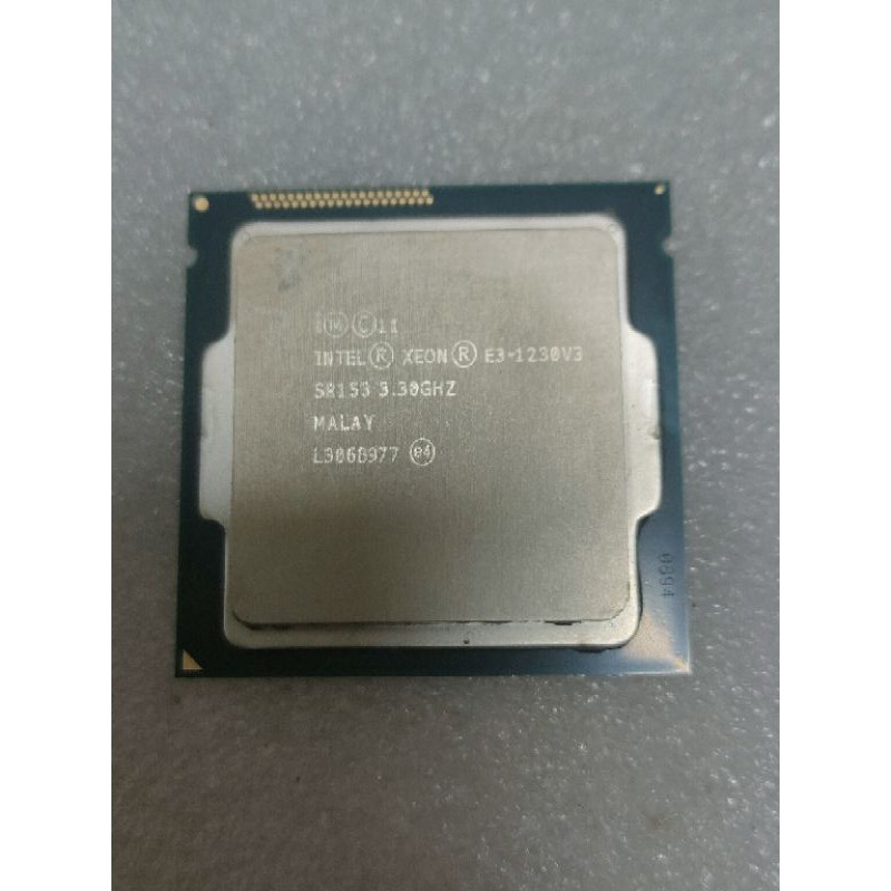 Intel XEON CPUE3-1230V3 3.30GHZ/附銅芯風扇