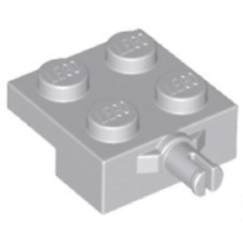 《安納金小站》 樂高 LEGO 淺灰色 2x2 輪軸 薄板 薄片 二手 零件 4488 10313
