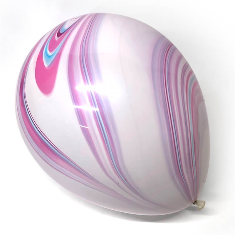 派對城 現貨 【11吋彩繪乳膠氣球5入】 歐美派對 生日氣球 乳膠氣球  派對佈置 拍攝道具