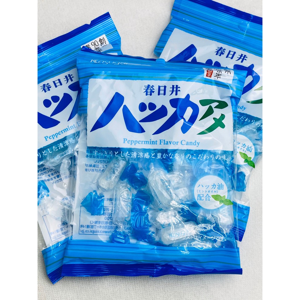 春日井 透明薄荷味涼糖  KASUGA日本薄荷糖 涼糖