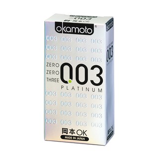 【okamoto岡本】003極薄白金PLATINUM保險套(6入)