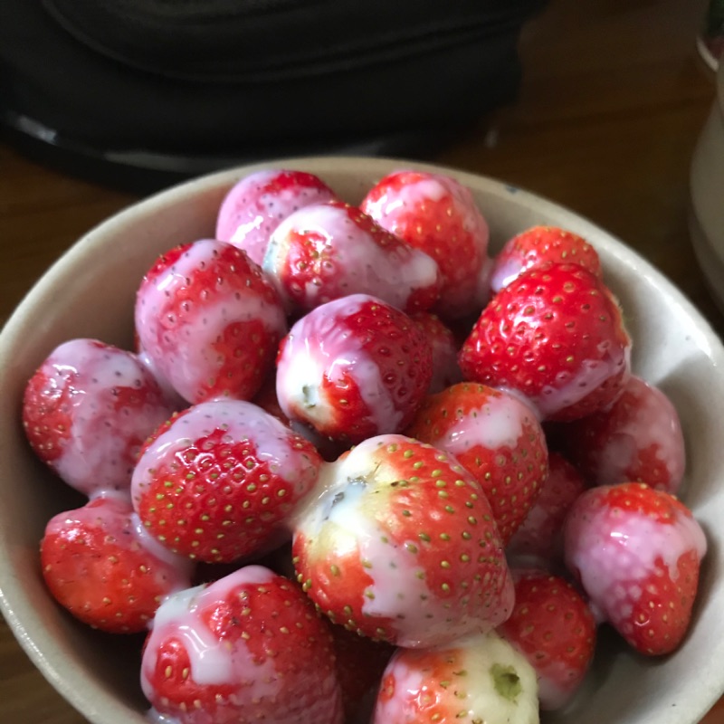 草莓煉乳冰123456