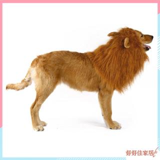 寵物服裝狗獅子假髮派對萬聖節節日鬃毛圍巾衣服