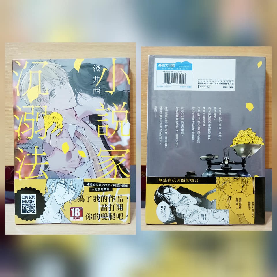 小說家的沉溺法 全 浅井西青文耽美bl 漫畫 蝦皮購物