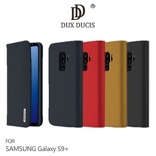 --庫米--DUX DUCIS SAMSUNG Galaxy S9+ 真皮皮套 插卡 可站立 保護套