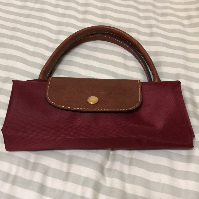 LONGCHAMP CABAS折疊中型短把無拉鍊購物袋🥰