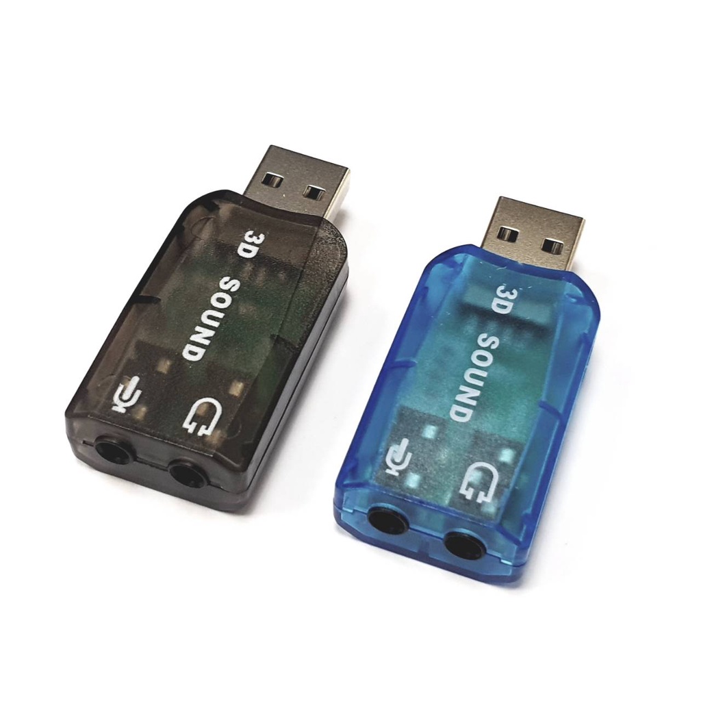 5 1聲道音效卡立體聲雙聲道模擬5 1聲道usb轉耳機麥克風usb2 0 Ps4 聲音卡 蝦皮購物