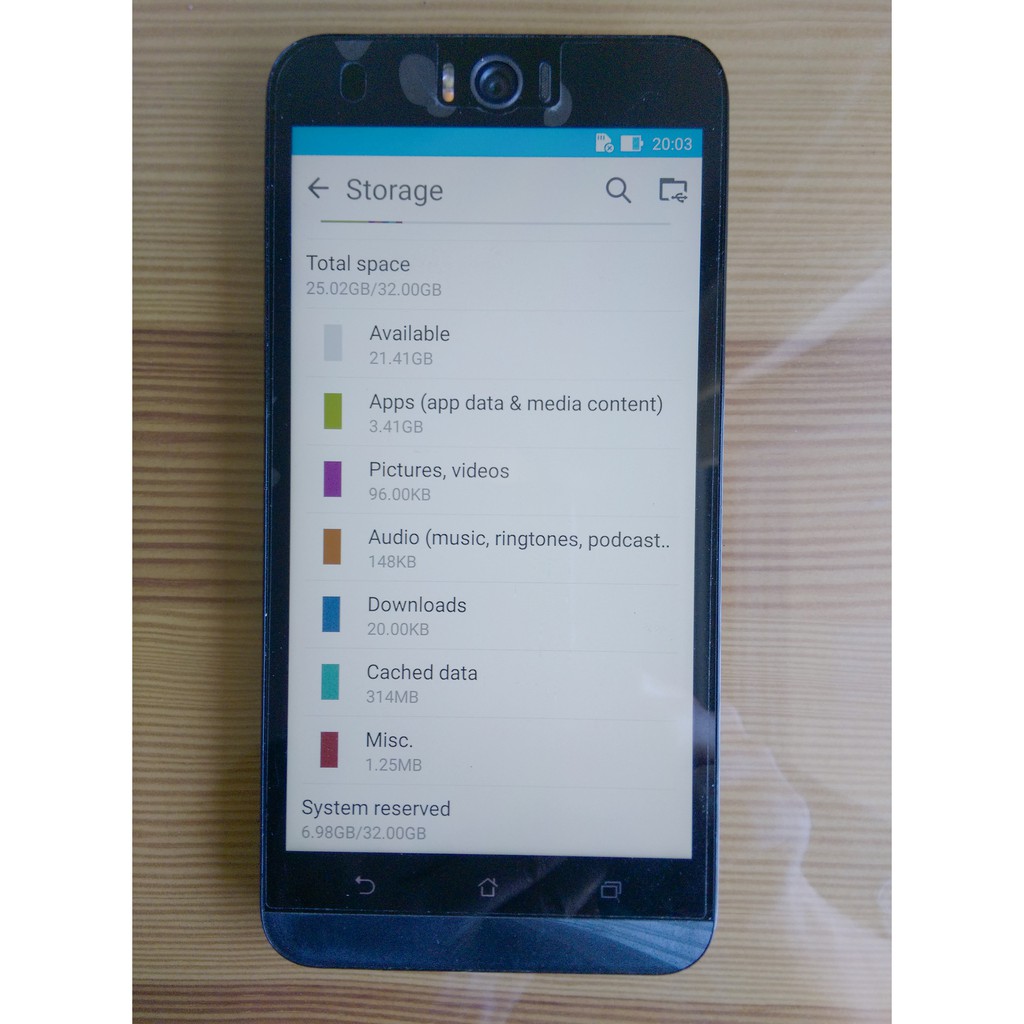 ZenFone Selfie 32GB版 ZD551KL 華碩 ASUS 二手 手機 水藍色 自拍機