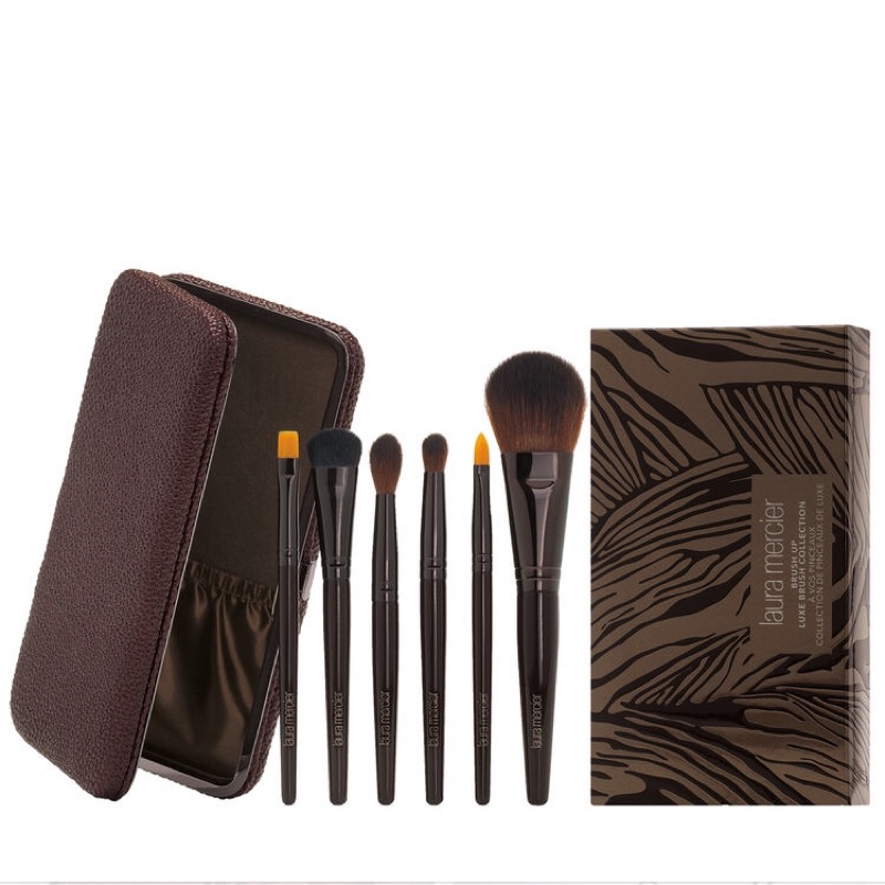 現貨 Laura Mercier Luxe Brush Collection旅行刷具六件組 蝦皮購物