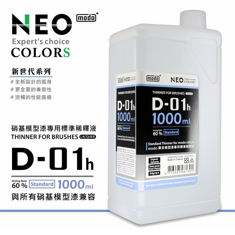 Modo摩多製漆所 新世代 D-01h 硝基專用標準稀釋液