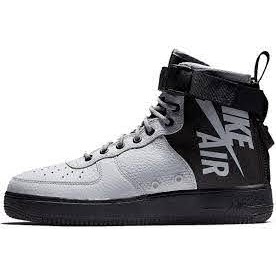 Nike SF Air Force 1 Mid Wolf灰色黑色917753-009 VF 9號